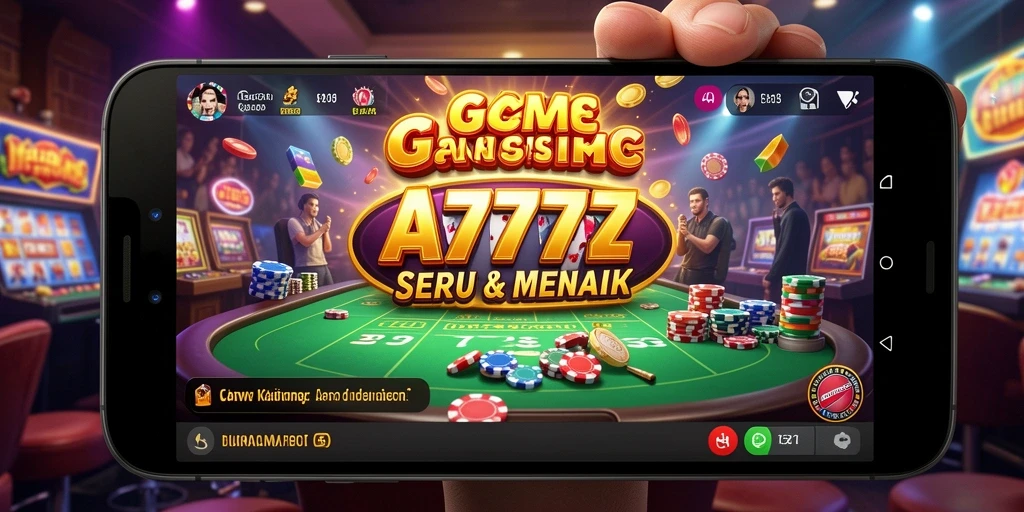 Tampilan gameplay A7777 yang memukau dan menyeronokkan.